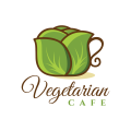 logo de Café vegetariano