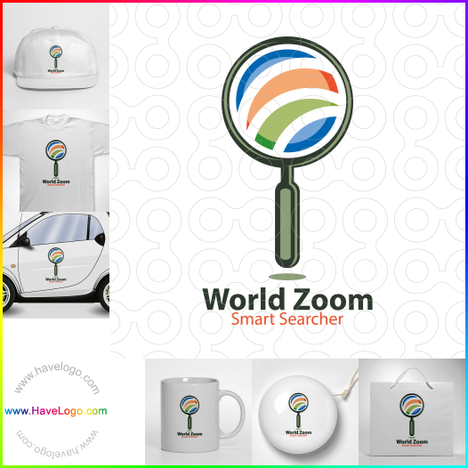 Compra un diseño de logo de World Zoom 60037