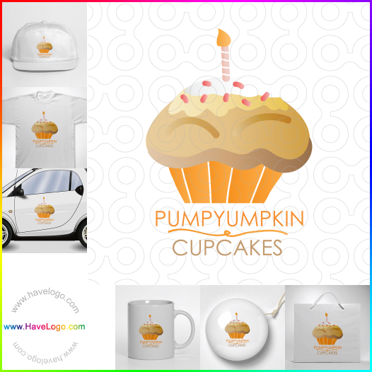 Koop een cupcake logo - ID:24121
