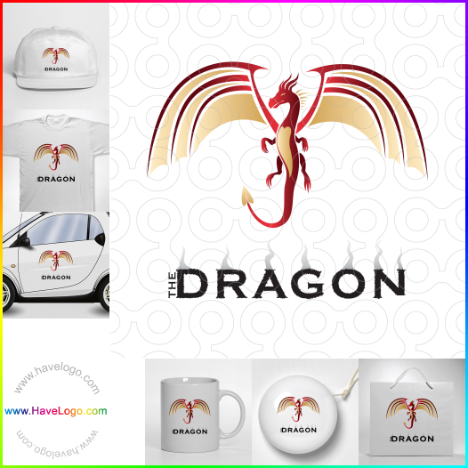 Compra un diseño de logo de dragon 31797