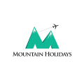 Logo camp de montagne
