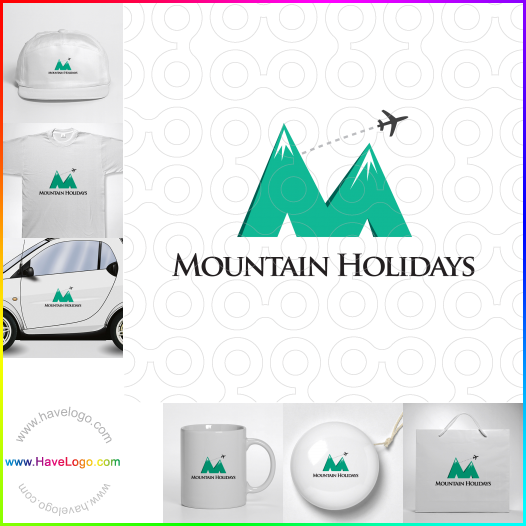 Compra un diseño de logo de mountain camp 20914