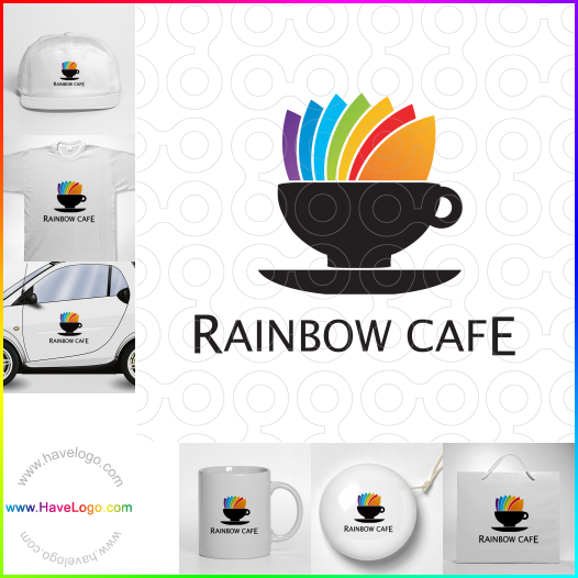 Compra un diseño de logo de arco iris 33539