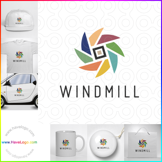 Acheter un logo de moulin à vent - 19789