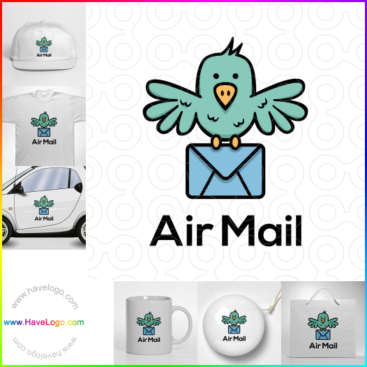 Compra un diseño de logo de Air Mail 60063