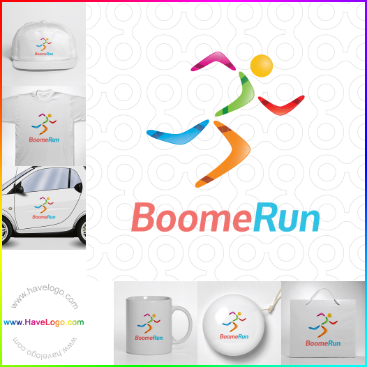 Compra un diseño de logo de BoomeRun 64346