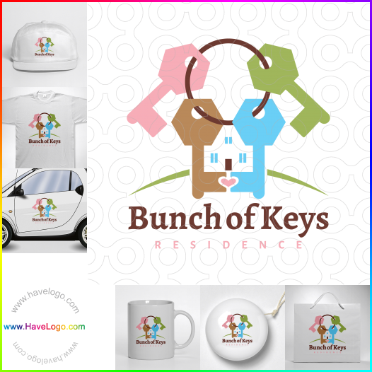 Acquista il logo dello Bunch of Keys Residence 63429