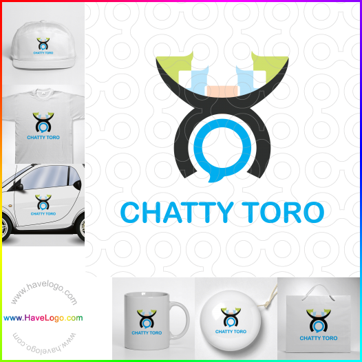 Acheter un logo de Chatty Toro - 65720