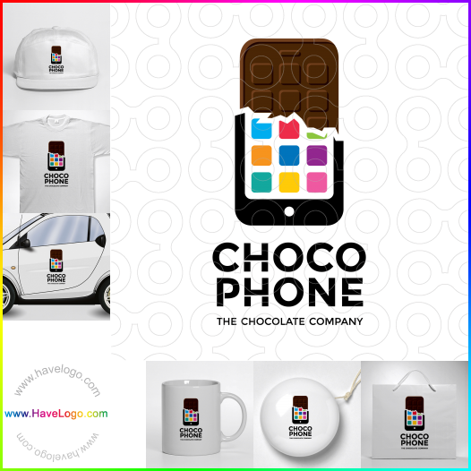 Compra un diseño de logo de Choco Phone 61279