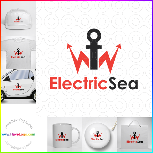 Compra un diseño de logo de Electric Sea 64837
