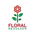 logo de Revólver floral