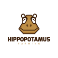 Nijlpaard logo