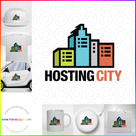 Koop een Hosting City logo - ID:61468