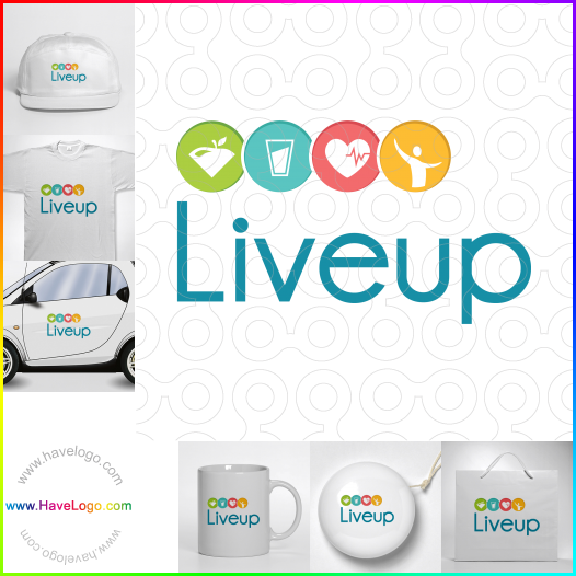 Compra un diseño de logo de Liveup 64705