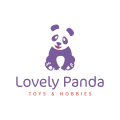 logo de Panda adorable