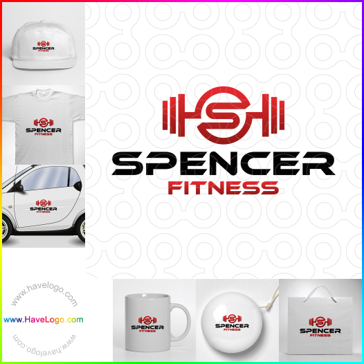 Koop een Spencer Fitness logo - ID:65191