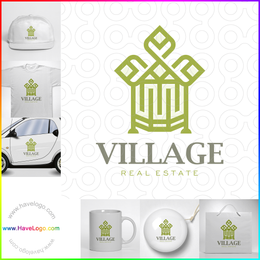 Koop een Village Real Estate logo - ID:61416
