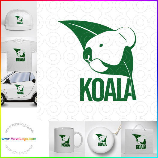 Compra un diseño de logo de koala 59504