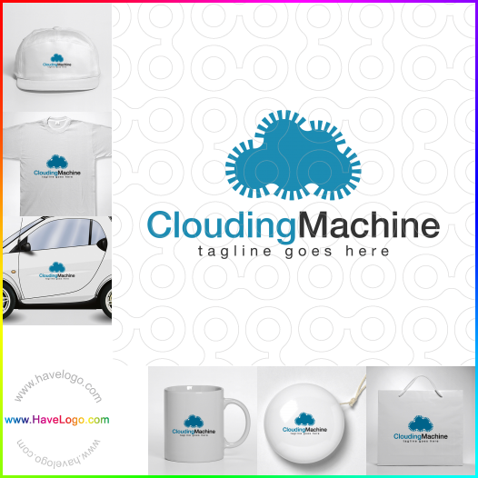 Compra un diseño de logo de Clouding Machine 64312
