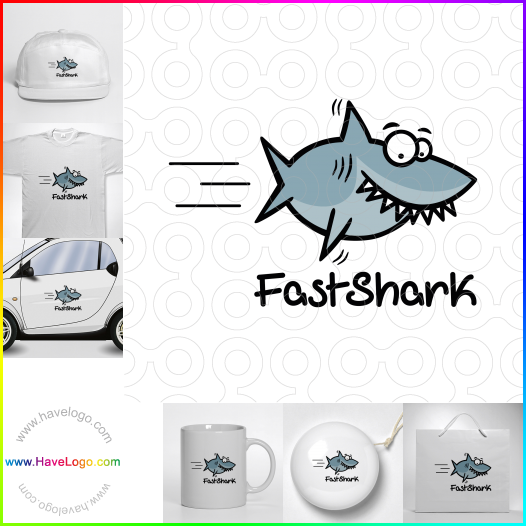 Koop een Snelle haai logo - ID:67038