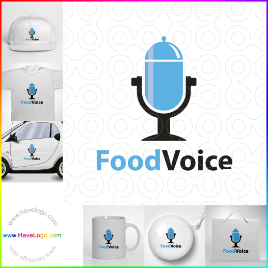Koop een Food Voice logo - ID:62824