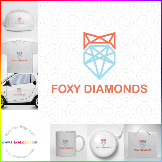 Koop een Foxy Diamonds logo - ID:64017