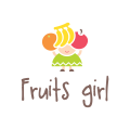 Logo Fruits Girl