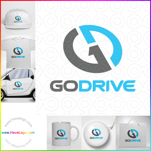 Compra un diseño de logo de GoDrive 65511