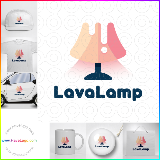 Compra un diseño de logo de Lámpara de lava 60661