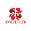 logo de Flor de amor