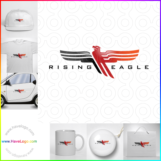 Compra un diseño de logo de Rising Eagle 60407