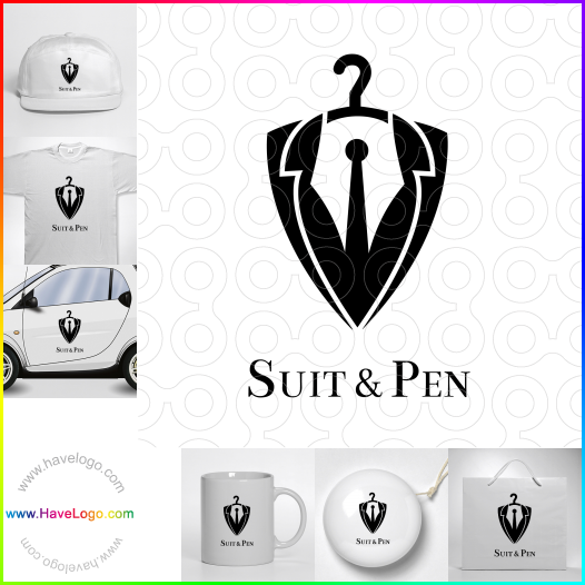 Koop een Suit & pen logo - ID:63512