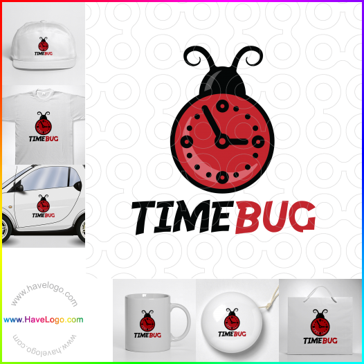 Compra un diseño de logo de Time Bug 60385