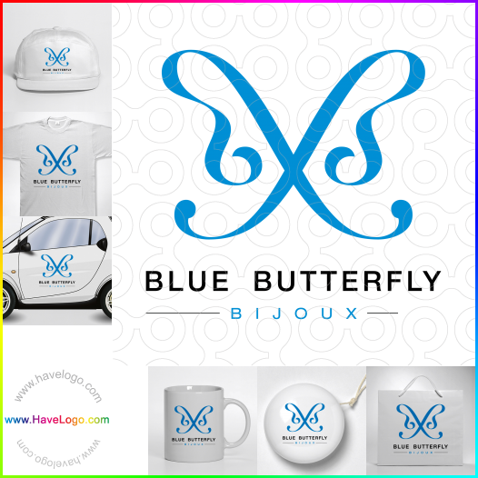 Compra un diseño de logo de azul 58050