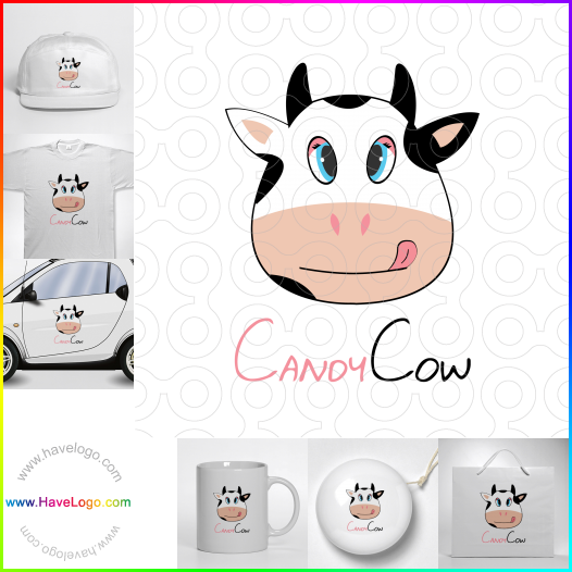 Koop een koe logo - ID:9704
