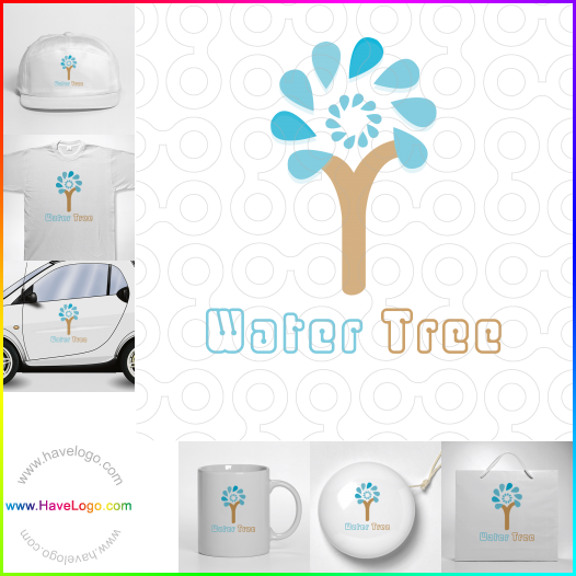Koop een druppel water logo - ID:23480