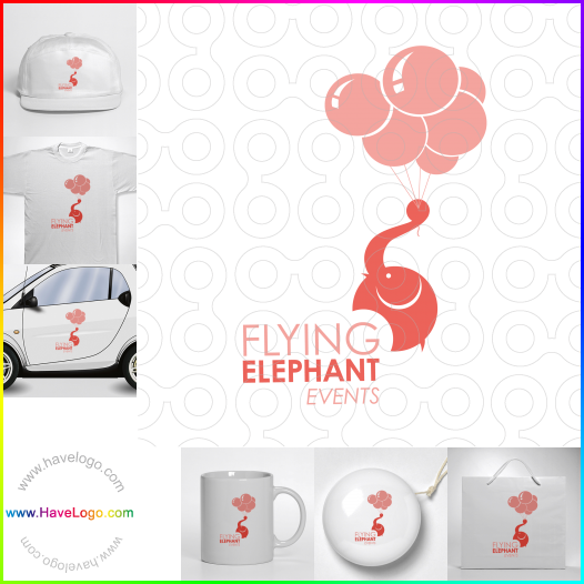 Koop een olifant logo - ID:11180