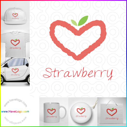 Compra un diseño de logo de Fruta fresca 24153