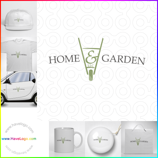 Compra un diseño de logo de jardinería 23273