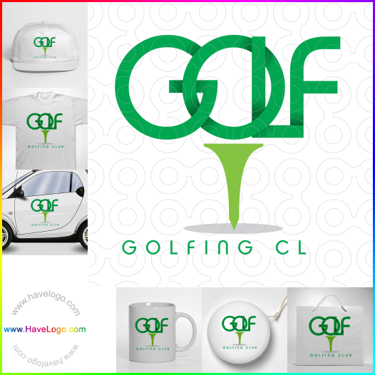 Acquista il logo dello golf 18385