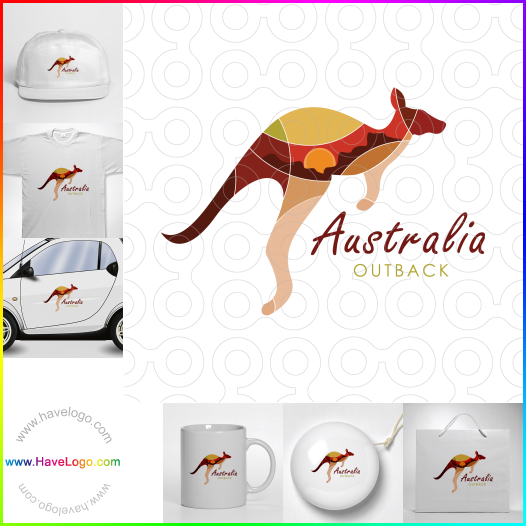 Koop een kangaroo logo - ID:19958