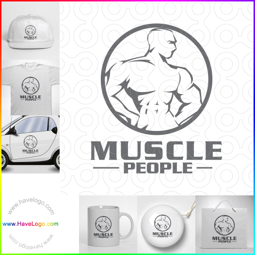 Koop een spieren logo - ID:58590