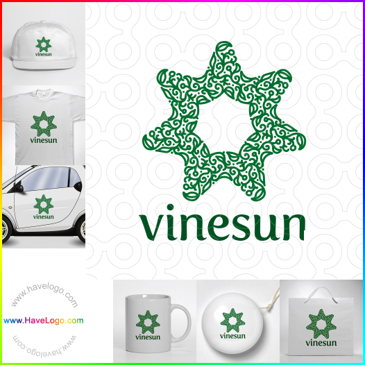Compra un diseño de logo de vinesun 67375