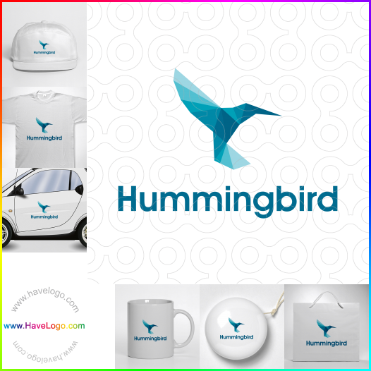 Koop een Blue Hummingbird logo - ID:65093