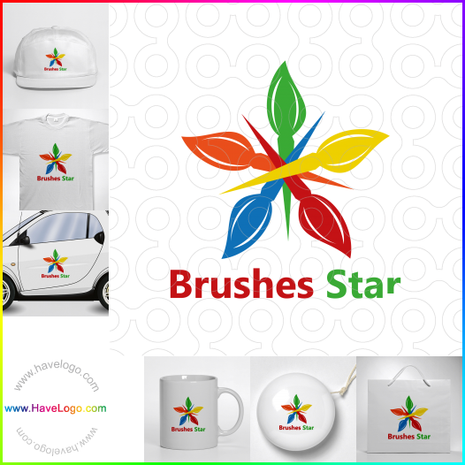 Koop een Brushes Star logo - ID:62005