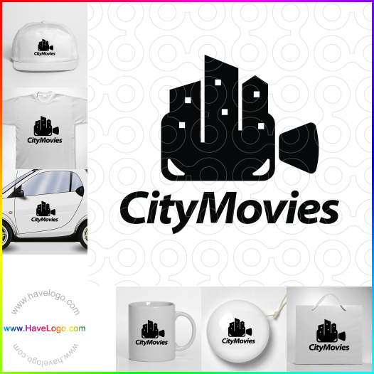 Compra un diseño de logo de City Movies 67127
