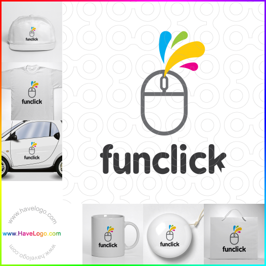 Compra un diseño de logo de Fun Click 66630
