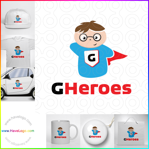 Compra un diseño de logo de GHeroes 63502