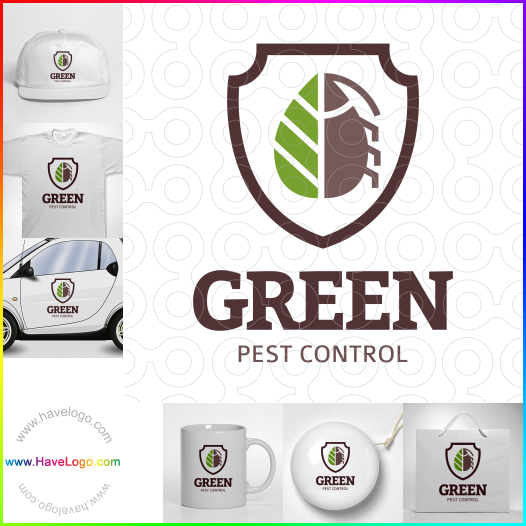 Acquista il logo dello Green Pest Control 60356