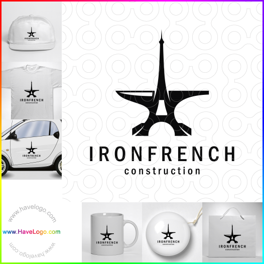 Koop een Iron French Construction logo - ID:64047